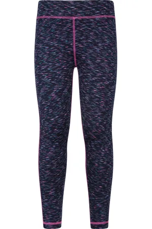 Mountain Warehouse Mädchen Kayleigh II Space Dye Leggings (Indigo)