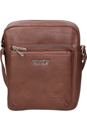 Northampton polo club Schultertasche Männer COFFEE