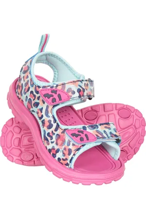 Mountain Warehouse Mädchen Sandalen, Tierprint (Pink)