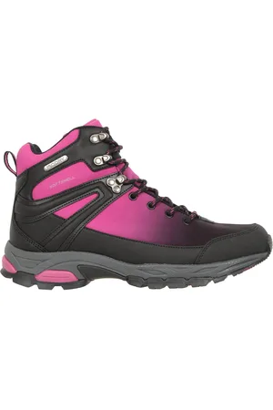 Mountain Warehouse Damen Wanderstiefel "Shadow", Softshell (Dunkelrosa)