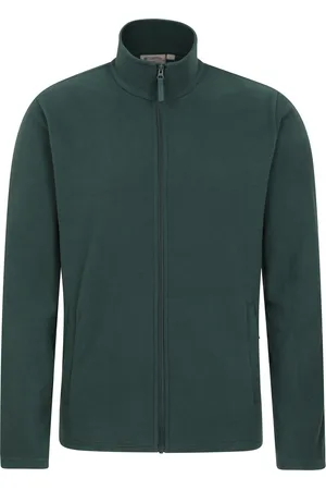 Mountain Warehouse "Camber" Fleecejacke für Herren (Dunkelgrün)