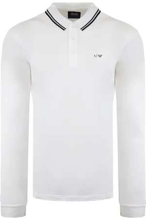 Emporio Armani Herren weißes Poloshirt