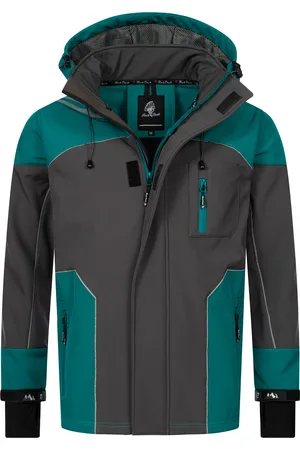 rock creek Softshelljacke Dunkeltürkis