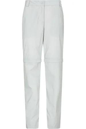 Mountain Warehouse Womens/Ladies Quest Zip-Off Wanderhose (Hellgrau)
