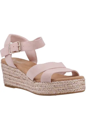 TOMS Audrey Damen Sandalen aus hellrosa Leder