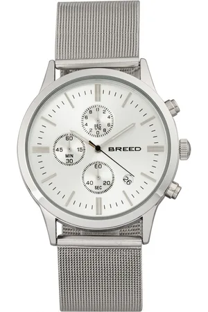 Breed Espinosa Chronograph Mesh-Armbanduhr mit Datum