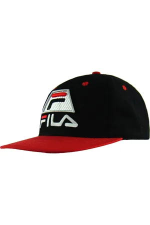 Fila Logo Herren Schwarz/ Kappe