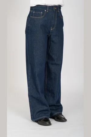 TeeShoppen Le jean Performance Original Wide - Denim bleu foncé.