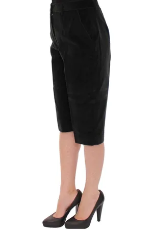 Dolce & Gabbana Damen Schwarze Culottes