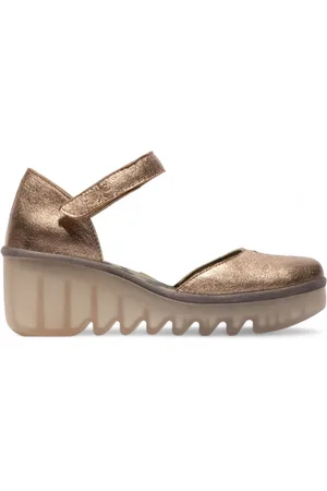 Fly London Damen Sahara BISO305FLY Keilsandalen Espadrille Stap Heels