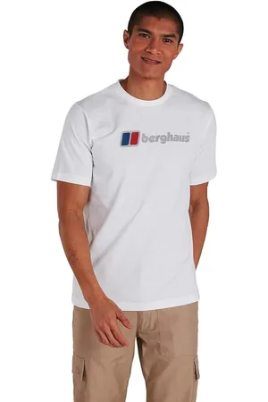 Berghaus Herren Bio-T-Shirt mit großem Logo in