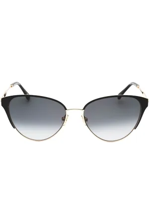 Kate Spade Dunkelgraue SF-Linsen-Schwarzdetail- -Sonnenbrille