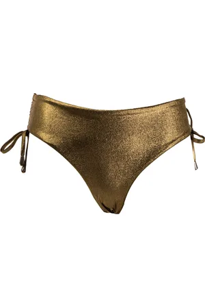 Trussardi UNIFARBENER SILBERNER LUX S BADESLIP FÜR DAMEN
