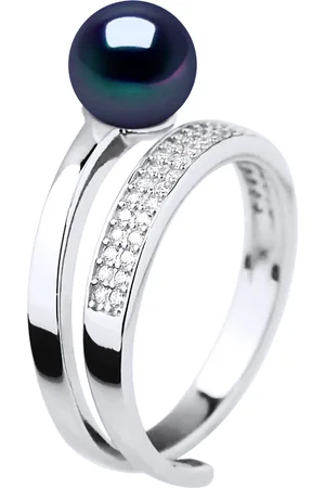 Diadema Bague Jonc Ajustable Perle d
