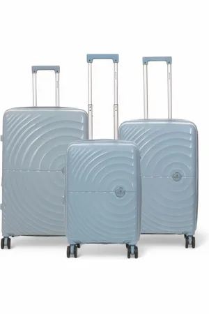 Infinity Erweiterbarer Himmelblauer Hartschalenkoffer mit 8 Rädern