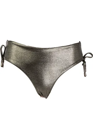 Trussardi EINFARBIGER SILBERNER LUX S BADESLIP FÜR FRAUEN