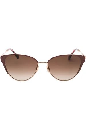 Kate Spade Ianna/G/S Sonnenbrille mit braunen Verlaufsgläsern in Rot und
