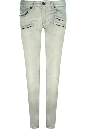 Balmain FP55205JI5202 Graue Jeans