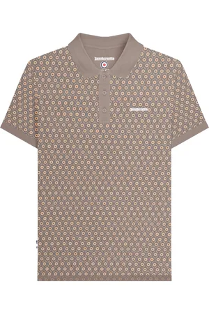 Lambretta "AW24" Poloshirt für Herren (Asche)