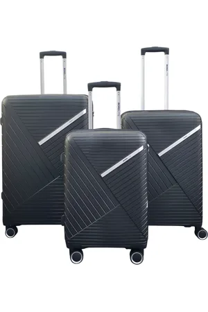 Infinity Robustes PP Hartschalenkoffer Set 8 Rollen Reisegepäck Urlaub