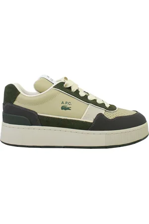 Lacoste Ace Clip 0822 2 SFA Khakifarbene Damen-Sneaker