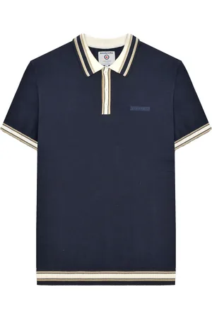 Lambretta "SS25" Poloshirt für Herren (Marineblau)