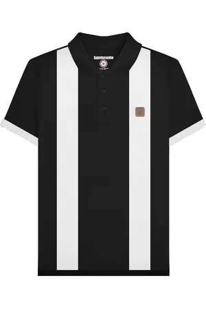 Lambretta Poloshirt Verkleidet für Herren ( /Weiß)