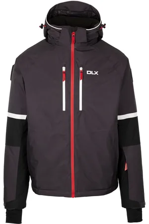 DLX Trespass - "Mackle " Skijacke für Herren (Dunkelgrau)