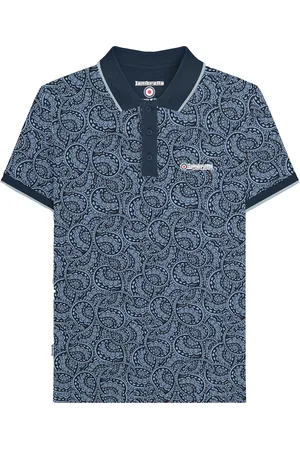 Lambretta Poloshirt für Herren (Marineblau/Blau)