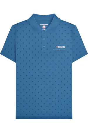 Lambretta "Premium AW24" Poloshirt für Herren (Dunkelblau/Marineblau)