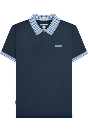 Lambretta "SS25" Poloshirt für Herren (Marineblau)