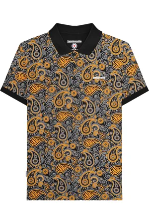 Lambretta "SS25" Poloshirt Mit Markenzeichen für Herren ( /Gold)