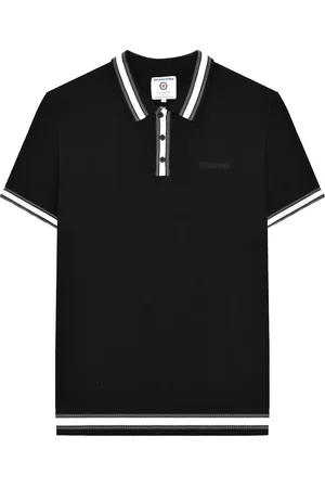 Lambretta "Valero" Poloshirt Mit kontrastfarbenen Streifen für Herren kurzärmlig
