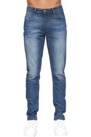 Crosshatch "Sheldons" Jeans für Herren (Steinwaschen)