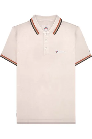 Lambretta "SS25" Poloshirt für Herren (Haferflocken)