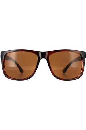 Guess Rectangle Herren Dunkel Havanna GF0234