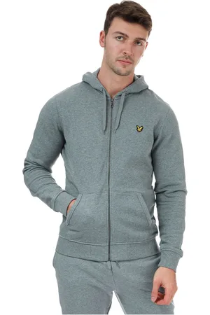 Lyle & Scott Lyle And Scott Herren Kapuzenpullover mit Reißverschluss in