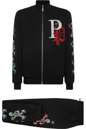 Philipp Plein Jogginganzug Skeleton