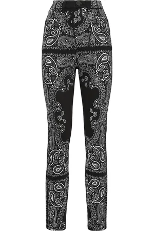 Philipp Plein Jeggings Paisley