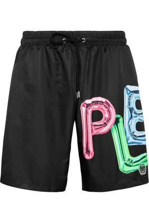 Philipp Plein Badehose Bombing Graffiti