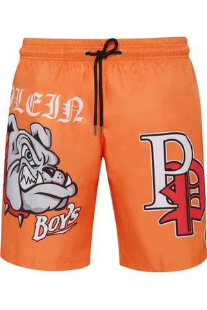 Philipp Plein Badehose Bulldogs