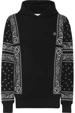 Philipp Plein Sweatjacke Mit Kapuze Paisley