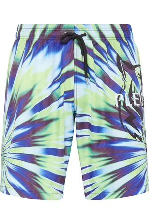 Philipp Plein Badehose Tiger