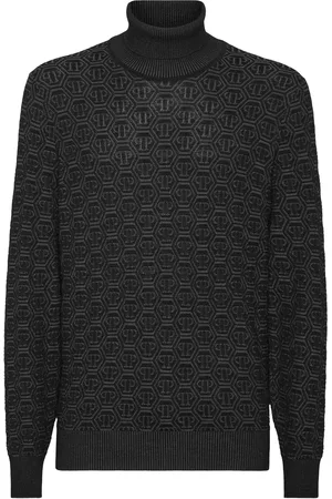 Philipp Plein Rollkragenpullover Monogram
