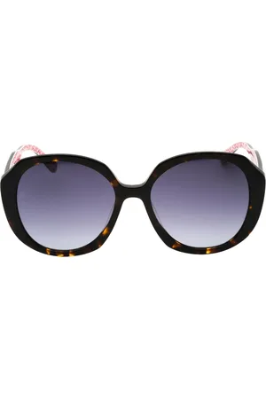 Tommy Hilfiger Dunkelgraue SF-Linsen-Sonnenbrille in Havannabraun