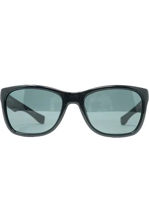 Lacoste Schwarze -Sonnenbrille mit polarisierten Glasern in Grau