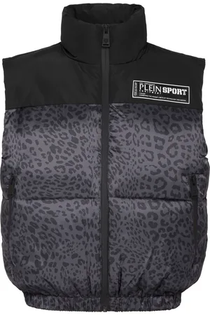 Philipp Plein Weste Leopard