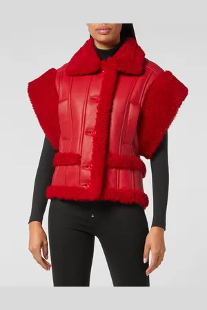 Philipp Plein Lederweste Gothic Plein