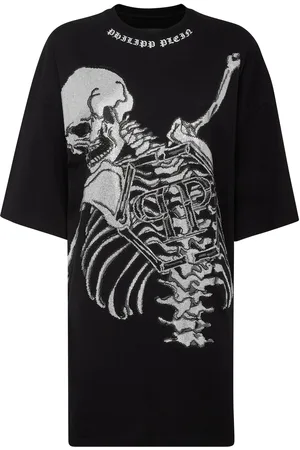 Philipp Plein Kleid Skeleton