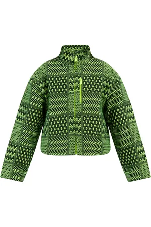 myMo Blouson Mädchen Neon Schwarz